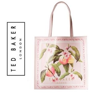 NWT Ted Baker London Peach Blossom & Magnolia Tote
